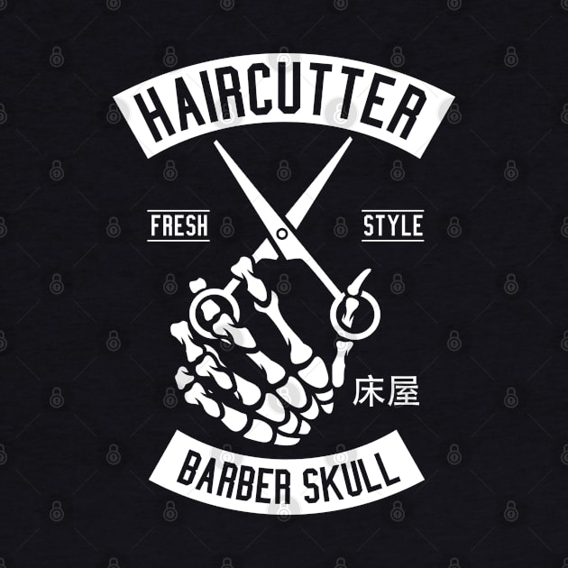 Barber Skull by TeeGo